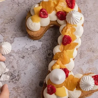 le gateau en forme le numéro 2